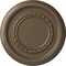 Ekena Millwork Federal Roped Small Ceiling Medallion (Fits Canopies up to 6"), 12 5/8"OD x 1 1/8"P, Warm Silver CM12FEWSS - alternate 1